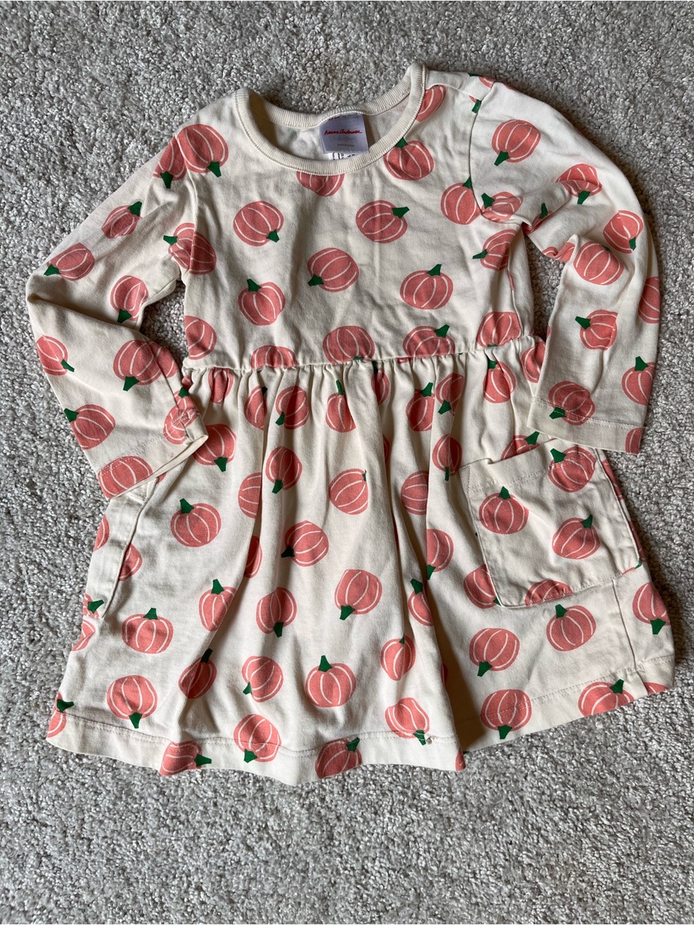 Hanna Anderson 2T Pumpkin dress